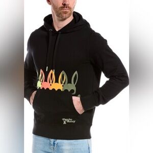 Psycho Bunny black hoodie Medium